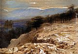 Edward Lear Famous Paintings - The Cedars Of Lebanon
